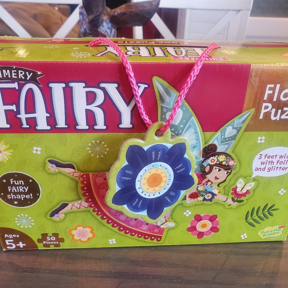 Fairy Flower Puzzle with Necklace